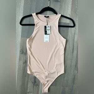 2 Express Bodysuits NWT - Pink and Burgundy- Size XS